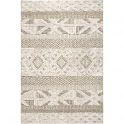 NuLOOM Reena High Low Textured Shaggy Tribal Area Rug