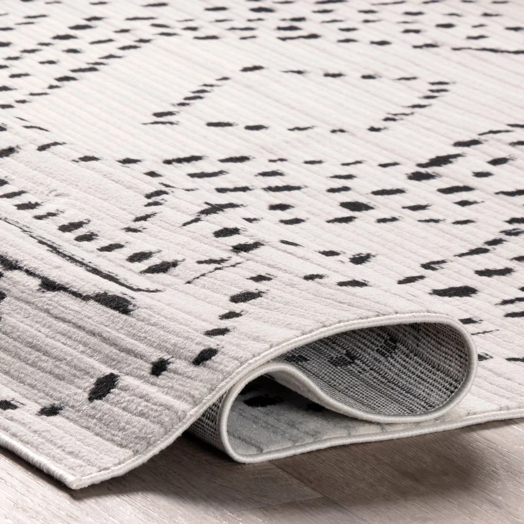 NuLOOM New Arrivals Mila Dotted Diamond Trellis Area Rug 4 NuLOOM New Arrivals Mila Dotted Diamond Trellis Area Rug