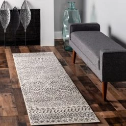 NuLOOM New Arrivals Camila Greek Diamond Trellis Area Rug