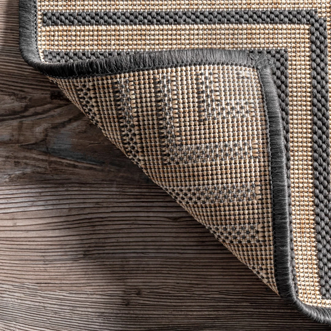 NuLOOM Asha Simple Border Indoor/Outdoor Area Rug New Arrivals 6 NuLOOM Asha Simple Border Indoor/Outdoor Area Rug New Arrivals