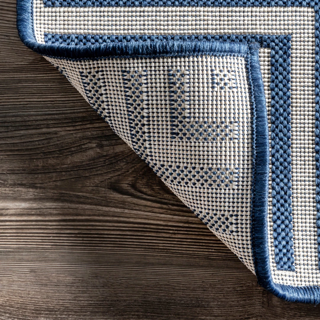 NuLOOM Asha Simple Border Indoor/Outdoor Area Rug New Arrivals 29 NuLOOM Asha Simple Border Indoor/Outdoor Area Rug New Arrivals