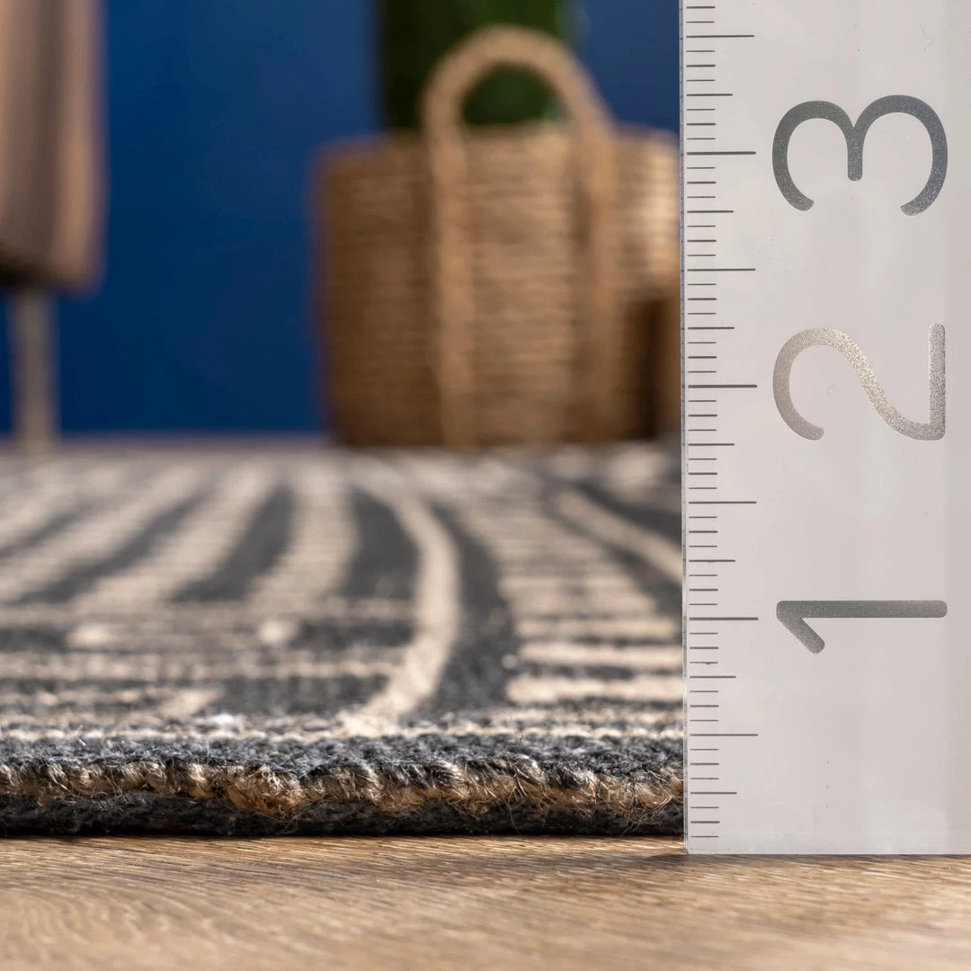 NuLOOM New Arrivals Gretel Tribal Motif Jute Tassel Area Rug 3 NuLOOM New Arrivals Gretel Tribal Motif Jute Tassel Area Rug