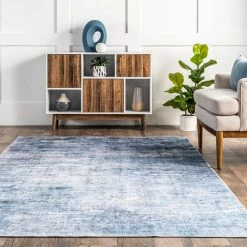 NuLOOM Katia Modern Abstract Machine Washable Area Rug