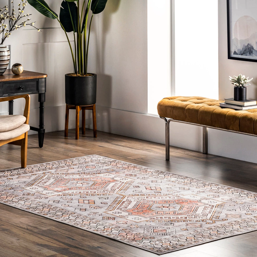 NuLOOM Mae Machine Washable Tribal Motif Area Rug New Arrivals 14 NuLOOM Mae Machine Washable Tribal Motif Area Rug New Arrivals