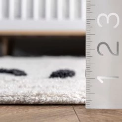 NuLOOM Kids Washable Round Alphabet Area Rug