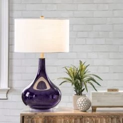 NuLOOM Farrell 26" Glass Table Lamp 17 NuLOOM Farrell 26