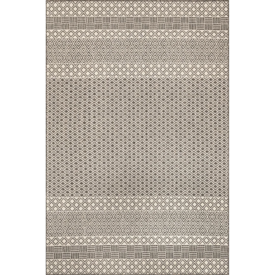 NuLOOM Tilly Striped Lattice Indoor/Outdoor Area Rug 5 NuLOOM Tilly Striped Lattice Indoor/Outdoor Area Rug