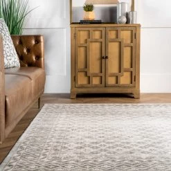 NuLOOM Harley Distressed Trellis Area Rug New Arrivals
