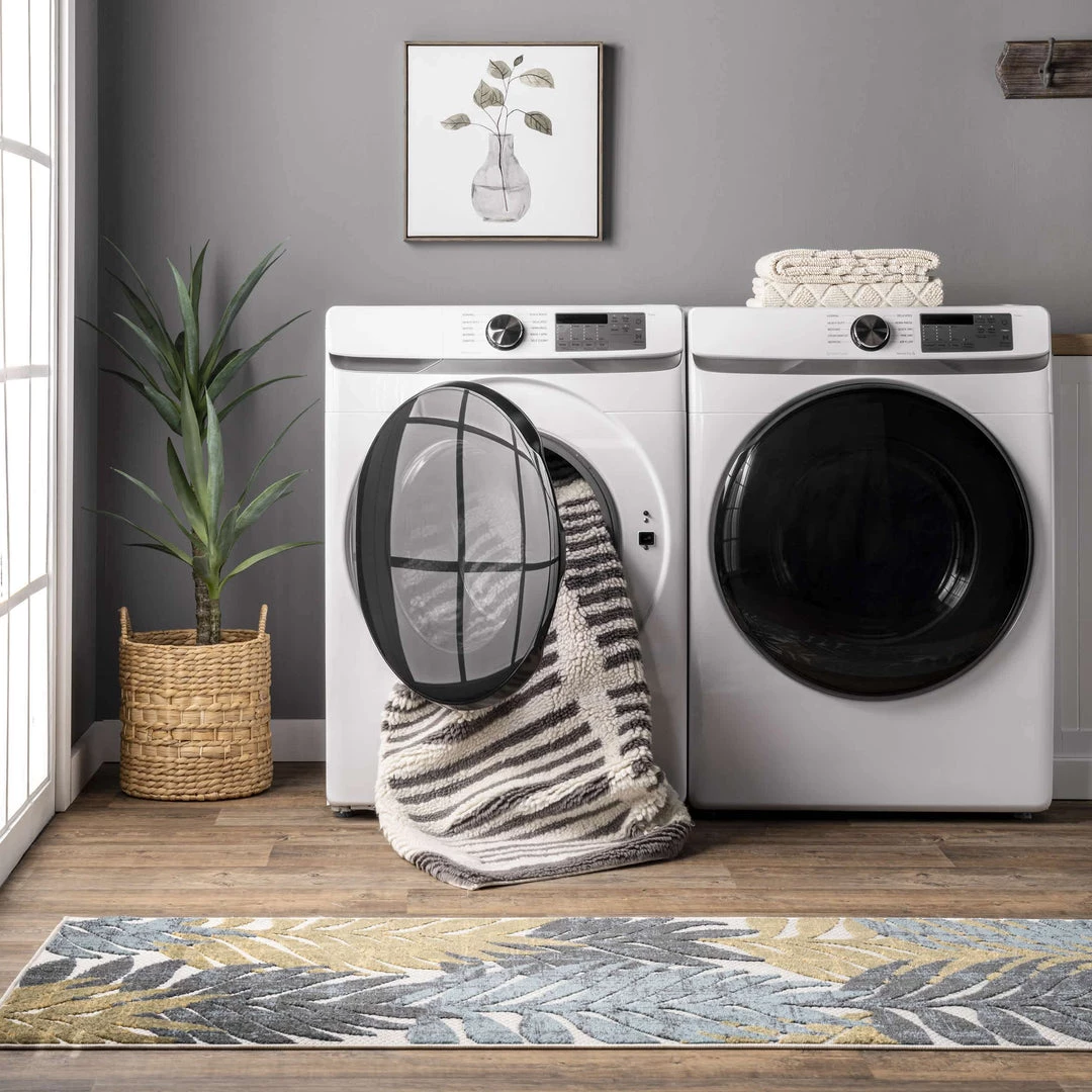 NuLOOM Paneled Pinstripes Wool Washable Area Rug 11 NuLOOM Paneled Pinstripes Wool Washable Area Rug