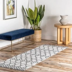 NuLOOM Machine Washable Tribal Trellis Area Rug