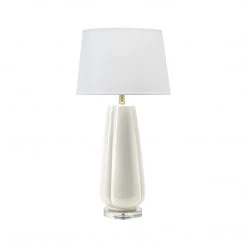 NuLOOM Alee 28" Ceramic Table Lamp