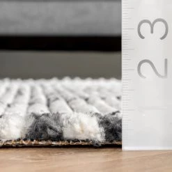 NuLOOM Iliana Soft Shag Geometric Diamond Fringe Area Rug New Arrivals 12 NuLOOM Iliana Soft Shag Geometric Diamond Fringe Area Rug New Arrivals