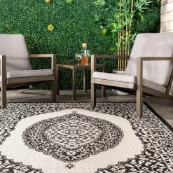NuLOOM Fiona Medallion Indoor/Outdoor Area Rug 55 NuLOOM Fiona Medallion Indoor/Outdoor Area Rug