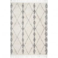 NuLOOM New Arrivals Selah Geometric Shag Area Rug 31 NuLOOM New Arrivals Selah Geometric Shag Area Rug