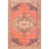 NuLOOM Emerson Printed Cartouche Medallion Flatweave New Arrivals