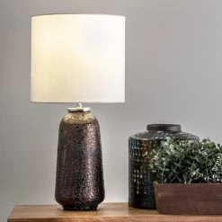 NuLOOM New Arrivals Menlo 22" Glass Glittered Table Lamp