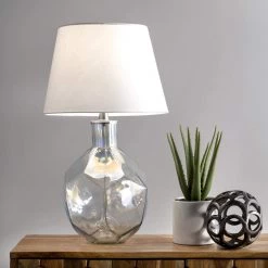NuLOOM New Arrivals Harrison 23" Glass Table Lamp