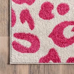 NuLOOM Leopard Print Area Rug Traditional
