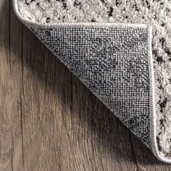 NuLOOM Kenia Distressed Diamond Cotton Blend Area Rug