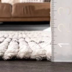 NuLOOM New Arrivals Mari Moroccan Soft Shag Fringe Area Rug