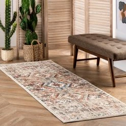 NuLOOM Niamh Distressed Ethnic Motif Area Rug