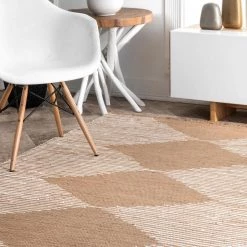 NuLOOM New Arrivals Collins Lined Diamonds Area Rug