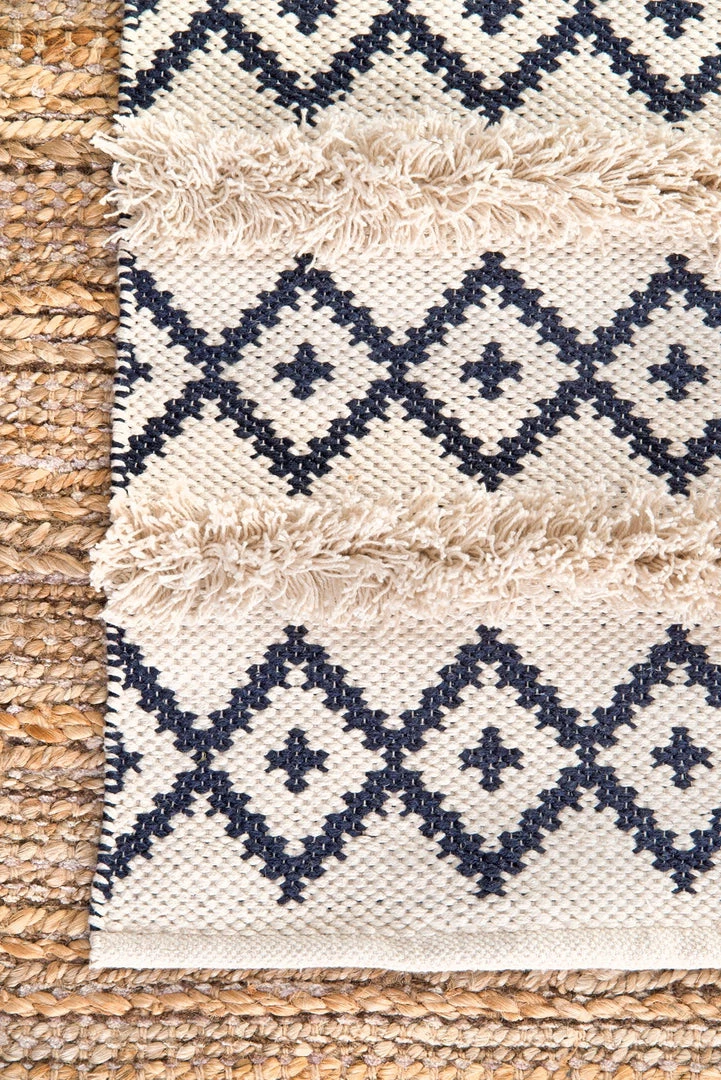 NuLOOM New Arrivals Hand Loomed Cotton Teyana 3 NuLOOM New Arrivals Hand Loomed Cotton Teyana