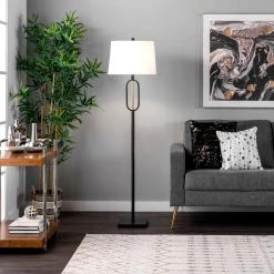 NuLOOM Lighting Halle 62" Metal Floor Lamp