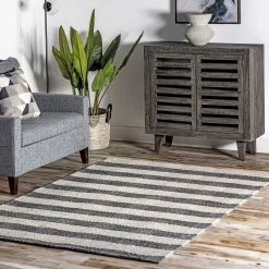 NuLOOM Joey Wool Striped Area Rug