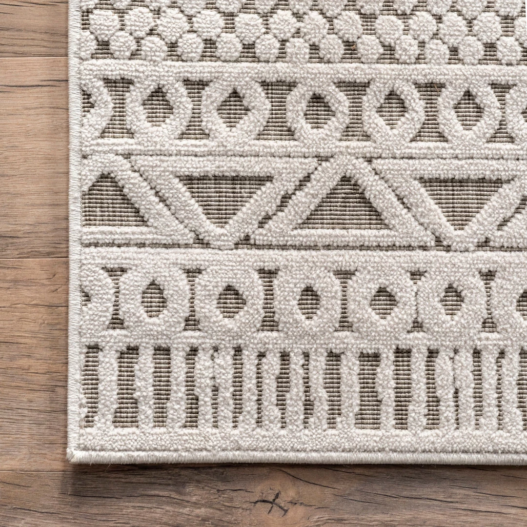 NuLOOM New Arrivals Tina Textured Geometric Banded Area Rug 5 NuLOOM New Arrivals Tina Textured Geometric Banded Area Rug
