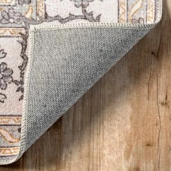 NuLOOM New Arrivals Ren Machine Washable Vintage Floral Area Rug