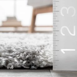 NuLOOM Herzog Moroccan Diamond Shag Area Rug Living Room