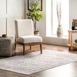 NuLOOM New Arrivals Kehlani Distressed Diamond Area Rug