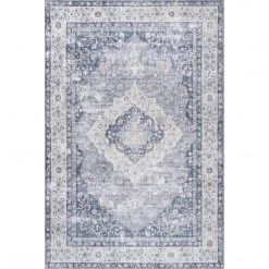 NuLOOM New Arrivals Elsa Machine Washable Floral Blossom Medallion Area Rug 28 NuLOOM New Arrivals Elsa Machine Washable Floral Blossom Medallion Area Rug