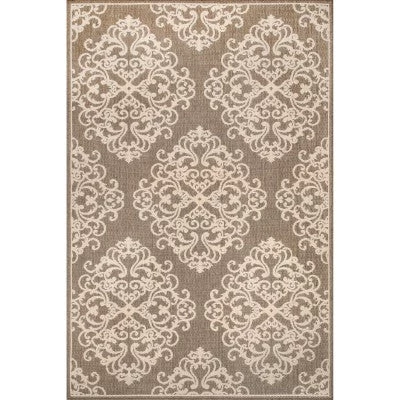 NuLOOM Jazmine Coronated Trellis Indoor/Outdoor Area Rug New Arrivals 1 NuLOOM Jazmine Coronated Trellis Indoor/Outdoor Area Rug New Arrivals
