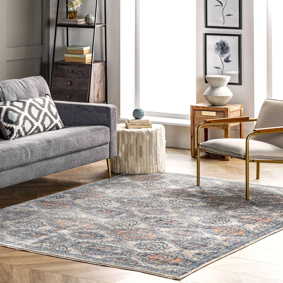 NuLOOM New Arrivals Sara Distressed Tribal Motif Area Rug 2 NuLOOM New Arrivals Sara Distressed Tribal Motif Area Rug