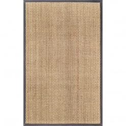 NuLOOM New Arrivals Hesse Checker Weave Seagrass Indoor/Outdoor Area Rug