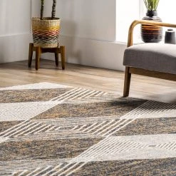 NuLOOM Leanna Modern Abstract Geometric Area Rug