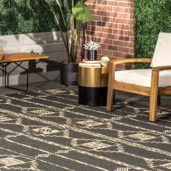 NuLOOM Claudia Tribal Striped Indoor/Outdoor Area Rug New Arrivals