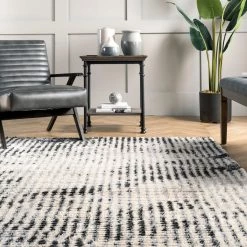 NuLOOM Mandi Soft Shag Abstract Fringe Area Rug New Arrivals