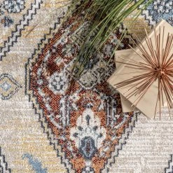 NuLOOM Clarabelle Machine Washable Traditional Diamonds Area Rug New Arrivals