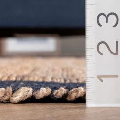 NuLOOM Cotton Bordered Jute Area Rug 29 NuLOOM Cotton Bordered Jute Area Rug