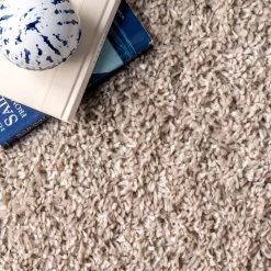 NuLOOM Kara Solid Shag Area Rug Shags