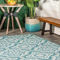 NuLOOM New Arrivals Arna Floral Indoor/Outdoor Area Rug