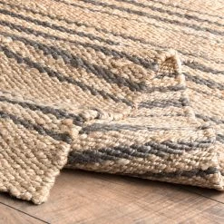 NuLOOM Hand Loomed Sandy Jute Area Rug New Arrivals