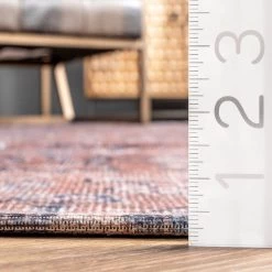 NuLOOM Sariyah Printed Floral Flatweave New Arrivals