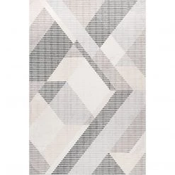 NuLOOM Pinstriped Abstract Washable Area Rug
