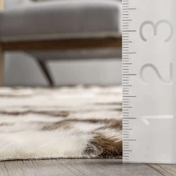 NuLOOM Faux Cowhide Washable Area Rug New Arrivals