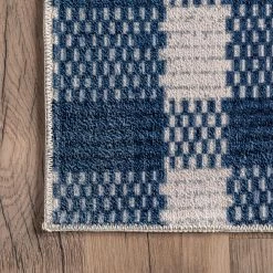 NuLOOM Tartan Plaid Washable Area Rug