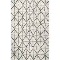 NuLOOM Small Keely Tiles Shaggy